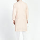 Mens Motif Work Chikankari Sequins Kurta Set