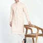 Mens Motif Work Chikankari Sequins Kurta Set