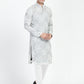 Lucknowi Sequins Worked Chikankari Kurta Set