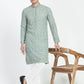 Classic Mirror Embroidery Kurta Set