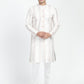 Full Buttoned Multicolored Kurta Set