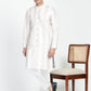 Full Buttoned Multicolored Kurta Set