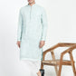 Mens Star Design Sequins Work Kurta Set