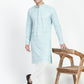 Lucknowi Sequins Worked Chikankari Kurta Set