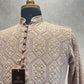 Geomettric Designed Chikankari Kurta Set