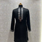 Formal Leather Embroidery Kurta Set