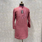 Hand Embroidered Glass Work Kurta Set