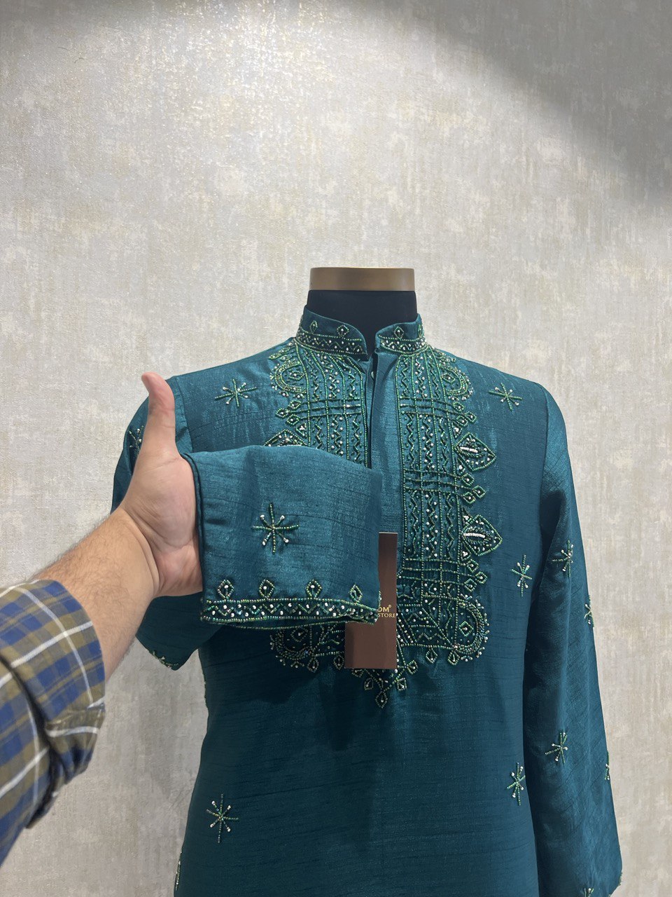 Heavy Hand Embroidery Kurta Set