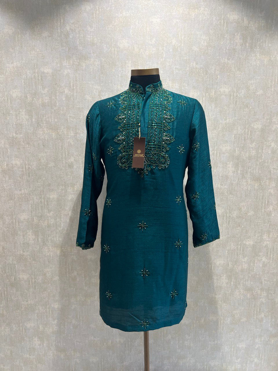 Heavy Hand Embroidery Kurta Set