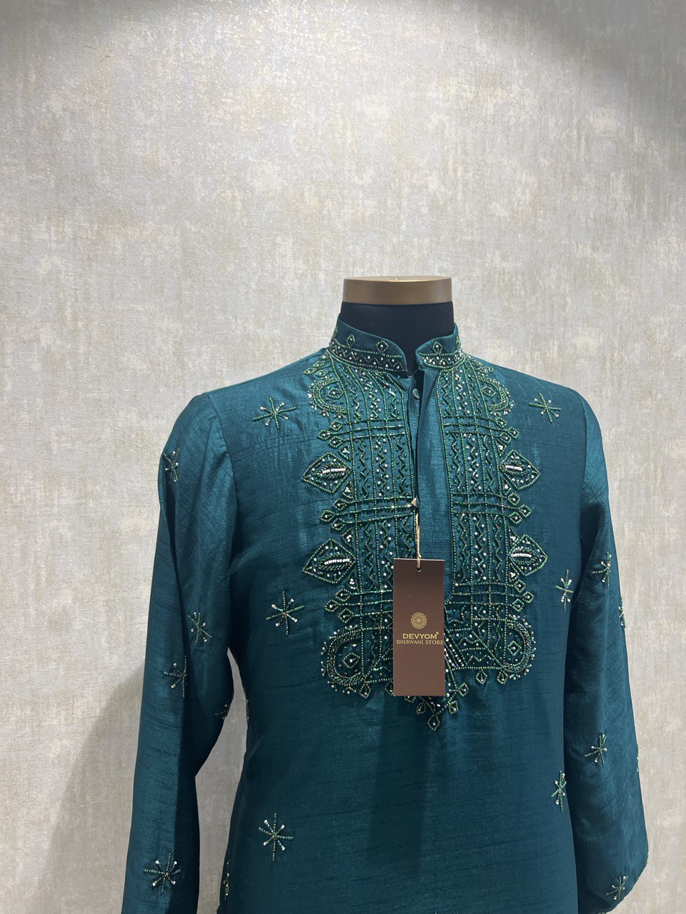 Heavy Hand Embroidery Kurta Set