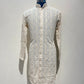 Full Buttoned Chikankari Kurta Set