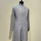 Hand Embroidered Glass Work Kurta Set