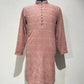 Lucknowi Sequins Worked Chikankari Kurta Set