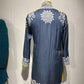 Hand Embroidered Pearlwork Kurta Set