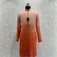 Ombre Dyed Mirrorwork Kurta Set