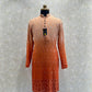 Ombre Dyed Mirrorwork Kurta Set