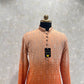 Ombre Dyed Mirrorwork Kurta Set