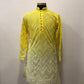 Ombre Effect Mirrorwork Kurta Set