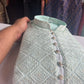 Lucknowi Sequins Worked Chikankari Kurta Set