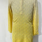 Ombre Dyed Chikankari Kurta Set With Sequins