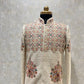 Rajwada Themed Cutdana Embroidery Sherwani Set