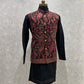 Kashmiri Embroidery Kurta Jacket Set