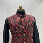 Kashmiri Embroidery Kurta Jacket Set