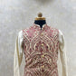 Kashmiri Embroidery Kurta Jacket Set