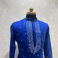 Hand Embroidered Real Glass Work Kurta Set