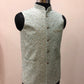 Chikankari Sequins Embroidery Kurta Jacket Set