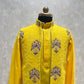 Hand Embroidered Open Kurta Jacket Set