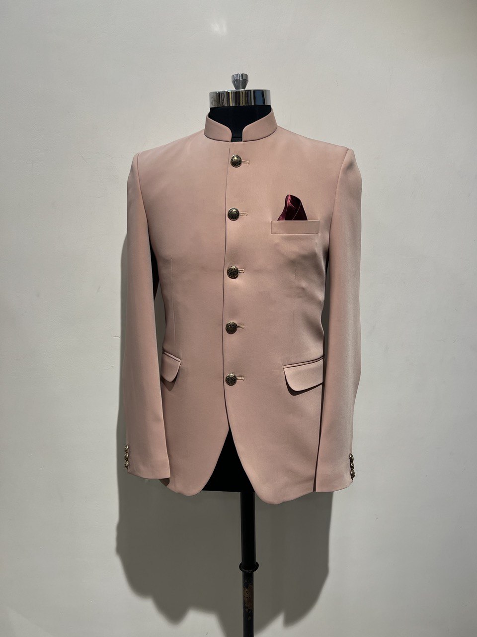 Formal Solid Bandhgala Suit Set