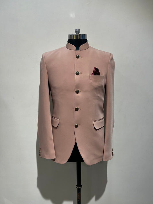 Formal Solid Bandhgala Suit Set