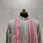 Multicolored Mirrorwork Kurta Dupatta Set