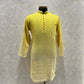 Ombre Effect Mirrorwork Kurta Set