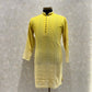 Ombre Effect Mirrorwork Kurta Set