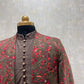 Kashmiri Embroidery Indowestern Shrug Set