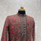 Kashmiri Embroidery Indowestern Shrug Set