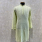 Mens Motif Work Chikankari Sequins Kurta Set