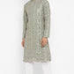 Formal Panel Embroidered Kurta Set