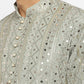 Formal Panel Embroidered Kurta Set