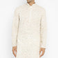 Sequin Chikankari Embroidery Kurta Set