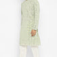 Modern Mirrorwork Embroidru Kurta Set