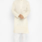 Chikankari Kurta Set With Motif Embroidery