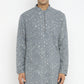 Sequin Chikankari Embroidery Kurta Set