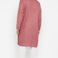 Chikankari Kurta Set With Motif Mirror Embroidery