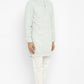 Sequin Chikankari Embroidery Kurta Set