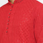 Sequin Chikankari Embroidery Kurta Set