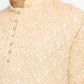 Chikankari Kurta Set With Motif Mirror Embroidery