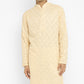 Chikankari Kurta Set With Motif Mirror Embroidery